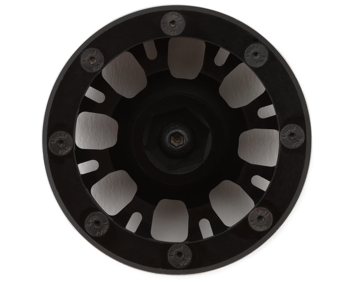 Hot Racing 1.9" Aluminum Beadlock Wheels (Black) (4) (C-Style)
