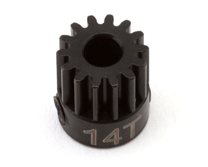 Hot Racing Mod 0.5 Hard Blackened Steel Pinion Gear (3.17mm Bore) (14T)