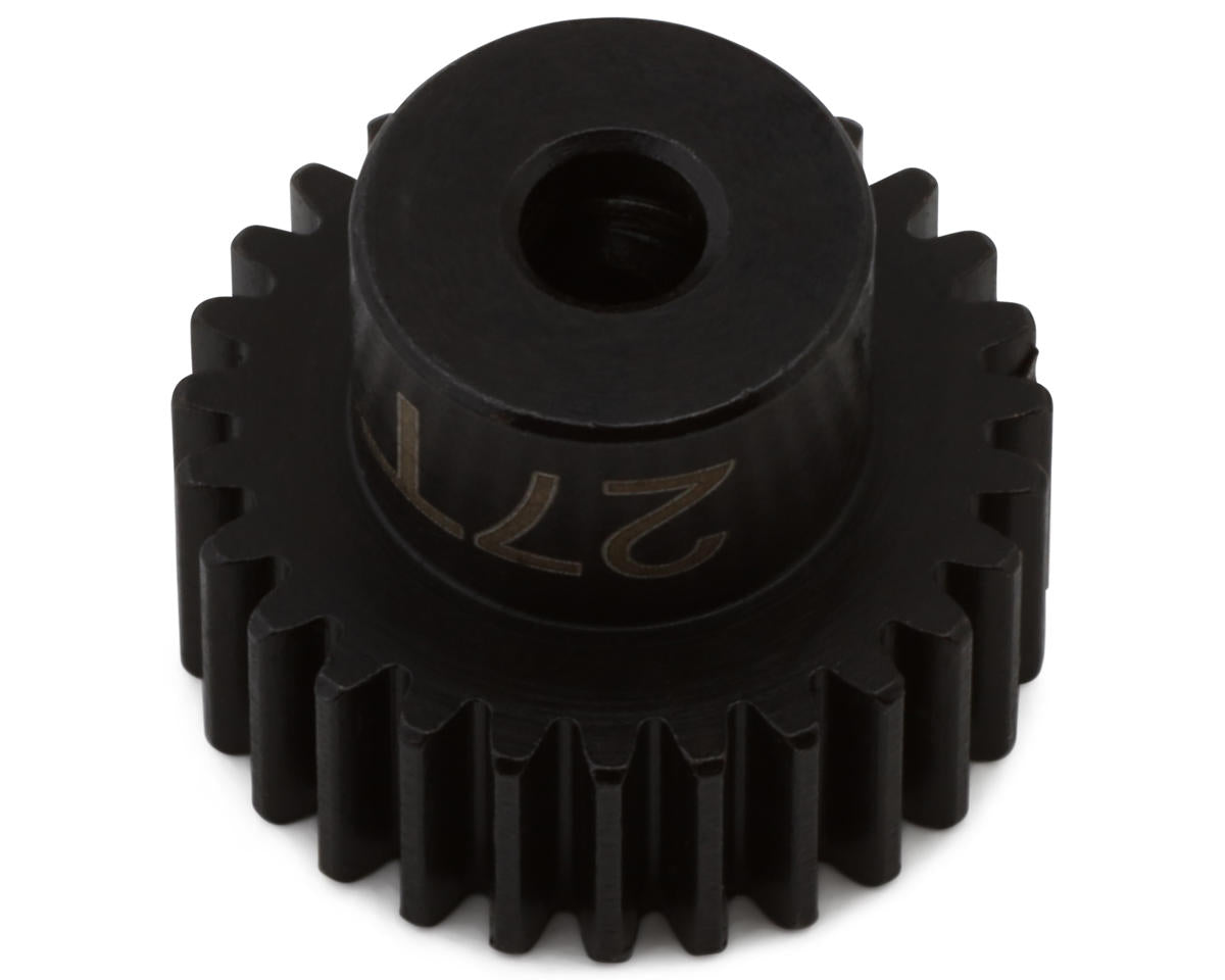 Hot Racing 48P Hardened Steel Pinion Gear (1/8 Bore) (27T)