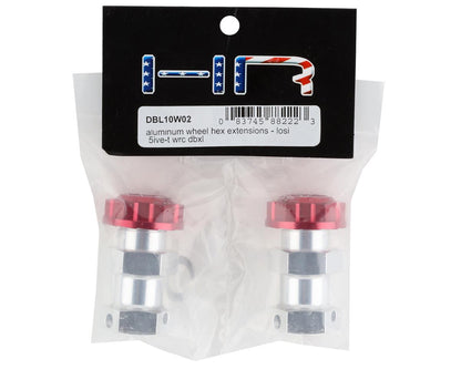 Hot Racing Aluminum Wheels Hex Extensions - Losi 5ive