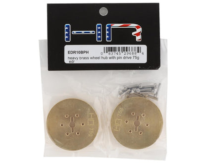 Hot Racing Enduro Brass Wheel Hub w/Pin Drive (75g)