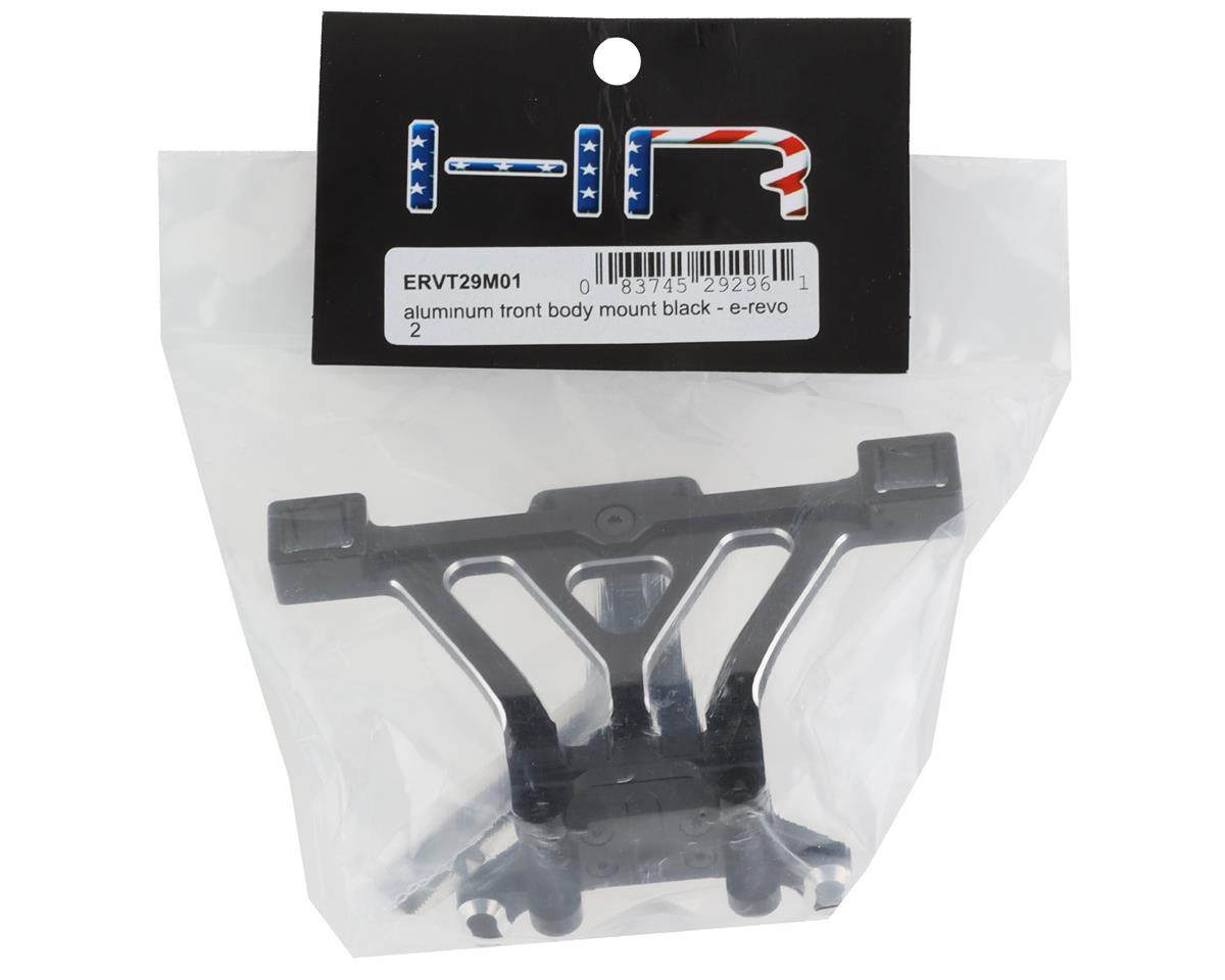 Hot Racing Aluminum Front Body Mount for Traxxas E-Revo 2.0 (Black)