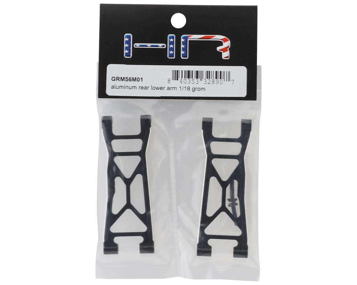 Hot Racing Arrma Granite Grom Aluminum Rear Lower Arm Set (Black) (2)
