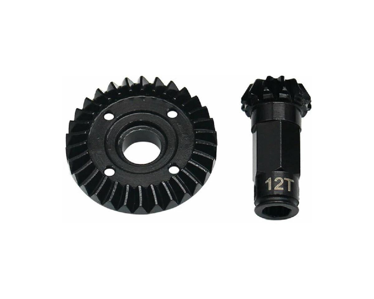 Hot Racing Arrma Grom Rear Steel Helical Differential Ring & Pinion Gears Set