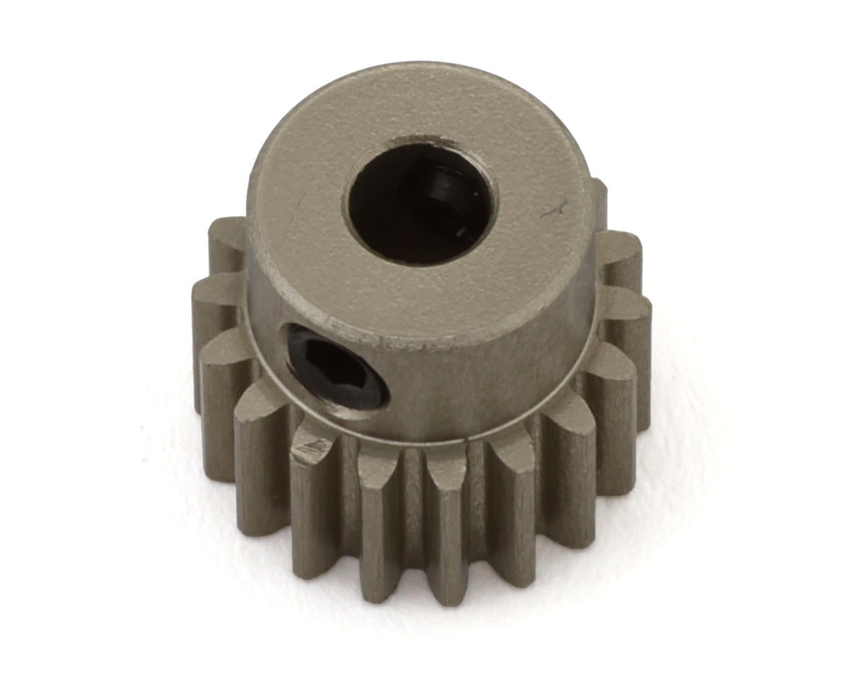 Hot Racing 48P Hard Anodized Aluminum Pinion Gear (1/8" Bore) (18T)