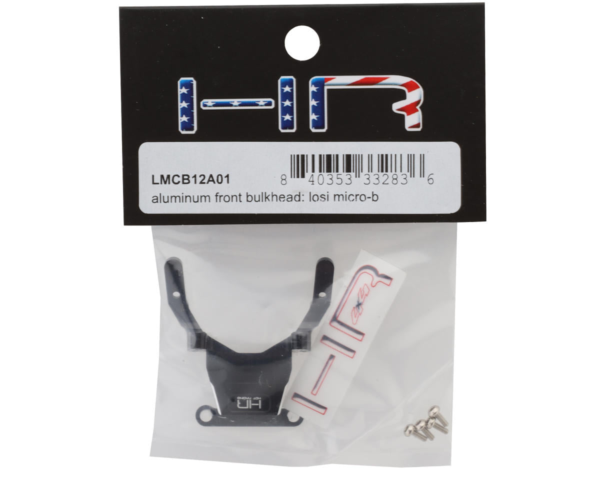 Hot Racing Losi® Micro-B Aluminum Front Bulkhead Brace (Black)