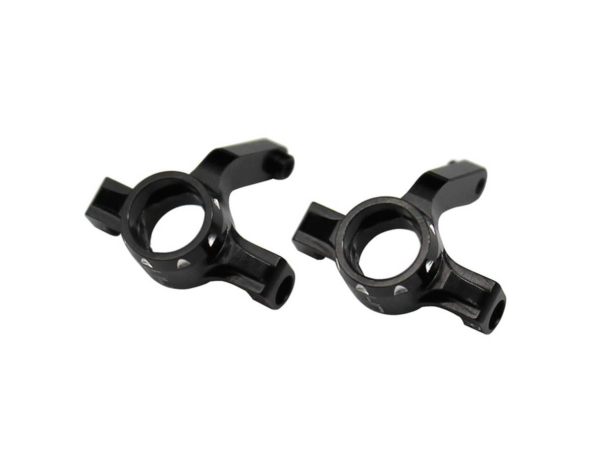 Hot Racing Losi® Micro-B Aluminum Front Steering Knuckles (Black) (2)