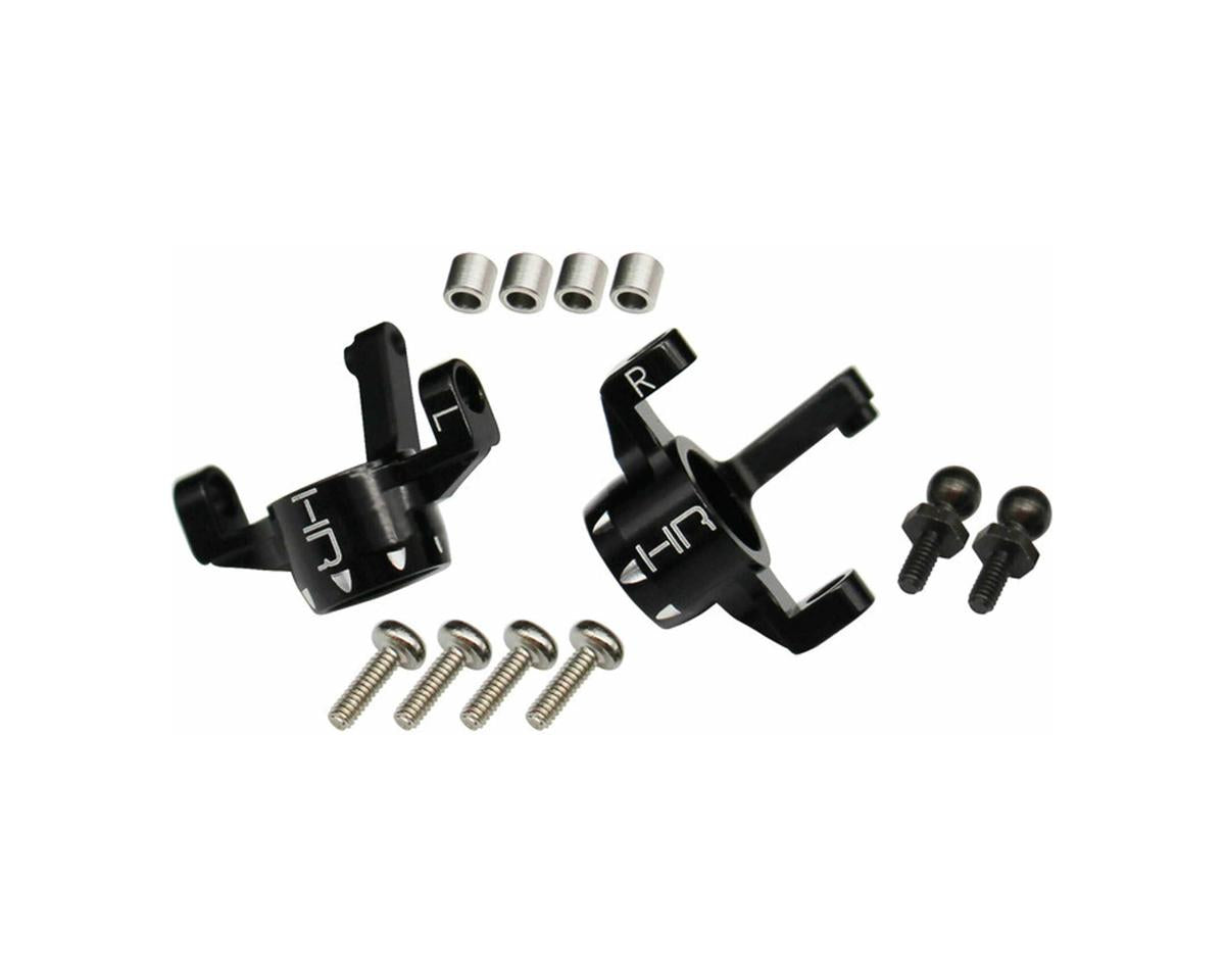Hot Racing Losi® Micro-B Aluminum Front Steering Knuckles (Black) (2)