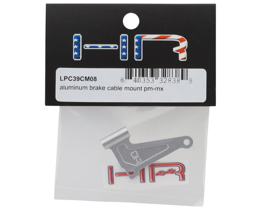 Hot Racing Losi Promoto-MX Aluminum Brake Cable Mount (Silver)