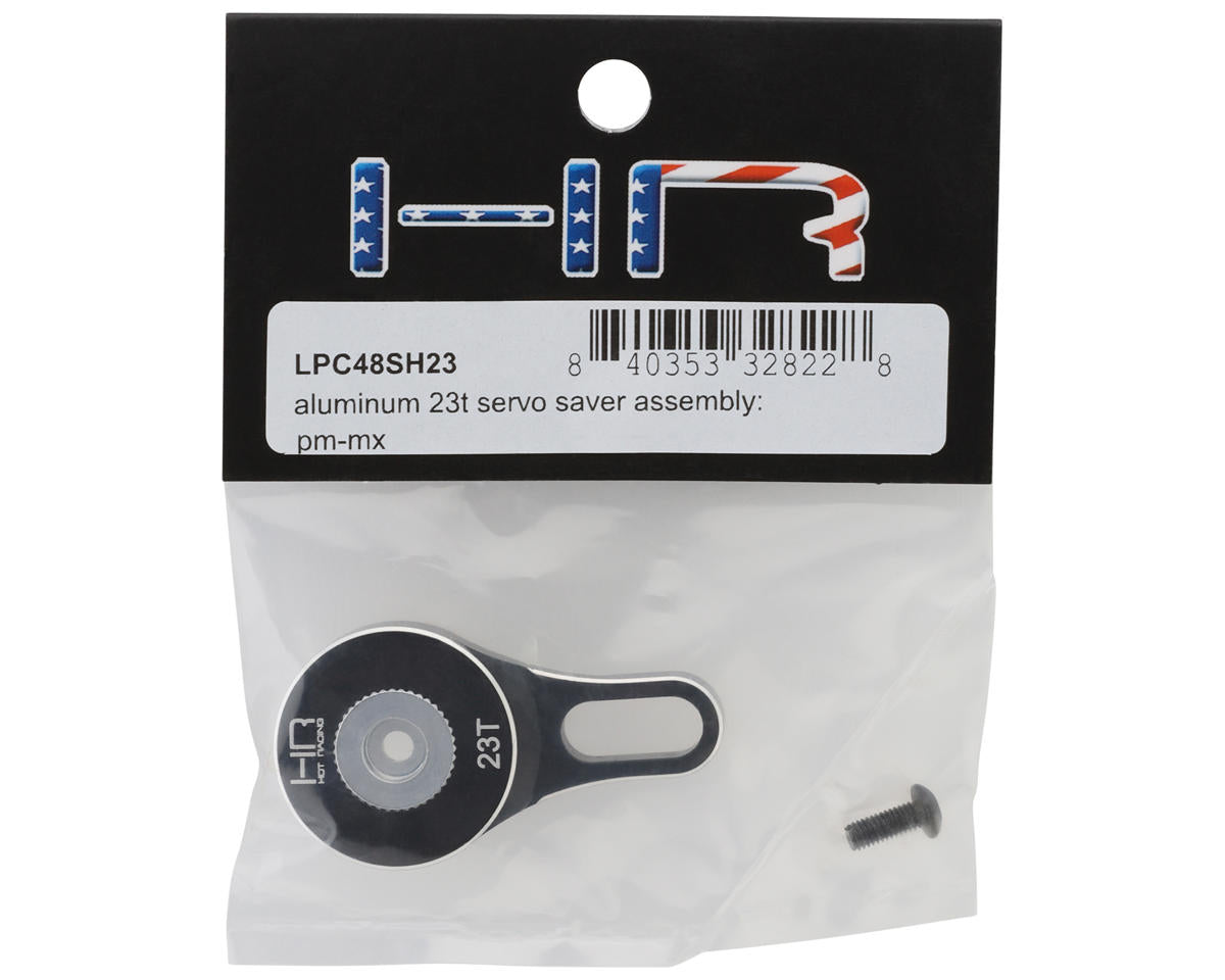 Hot Racing Losi Promoto-MX Aluminum Servo Saver (Black) (23T)