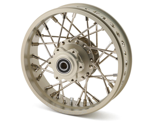 Hot Racing Losi Promoto-MX Aluminum Wire Spoke Rear Wheel (Silver)