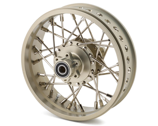 Hot Racing Losi Promoto-MX Aluminum Wire Spoke Rear Wheel (Silver)