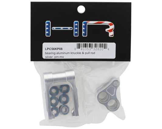 Hot Racing Losi Promoto-MX Aluminum Knuckle & Pull Rod (Silver)