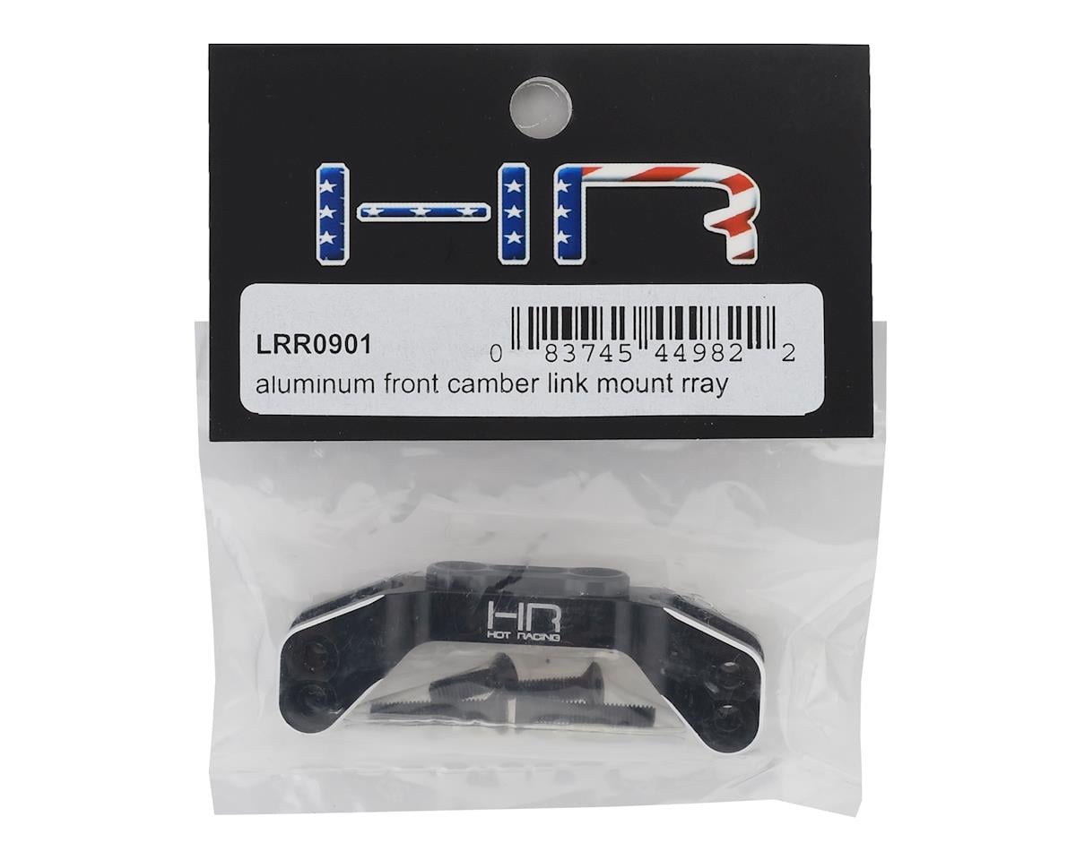 Hot Racing Losi Rock Rey Aluminum Front Camber Link Mount (Black)