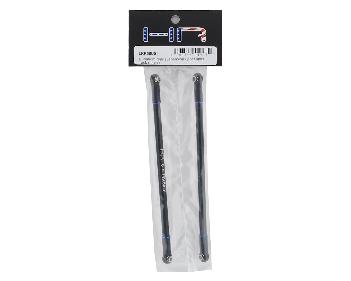 Hot Racing Losi Baja Rey/Rock Rey Aluminum Rear Upper Links (Black) (2)