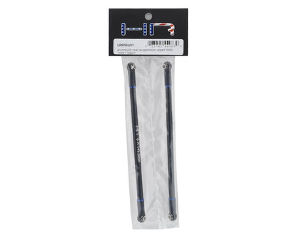 Hot Racing Losi Baja Rey/Rock Rey Aluminum Rear Upper Links (Black) (2)
