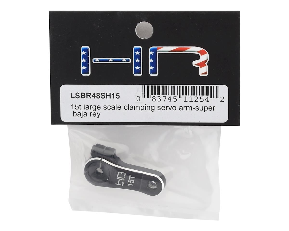 Hot Racing Losi Super Baja Rey/Rock Rey Aluminum Large Scale Clamping Servo Arm