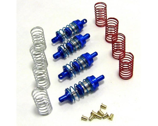 Hot Racing 32mm Aluminum Shock Absorber Set (Blue)