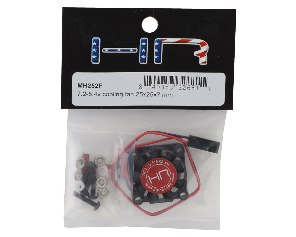 Hot Racing 25x25mm High Voltage Cooling Fan w/JR Plug