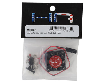Hot Racing 25x25mm High Voltage Cooling Fan w/JR Plug