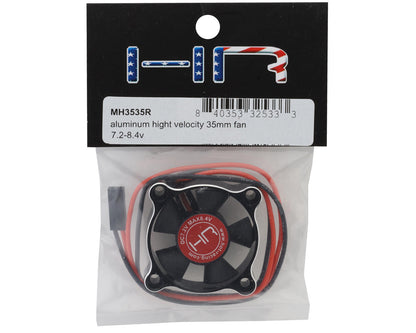 Hot Racing 35x35mm Aluminum High Velocity Cooling Fan w/JST Plug