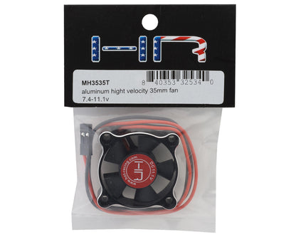 Hot Racing 35x35mm Aluminum High Velocity Cooling Fan w/JST Plug