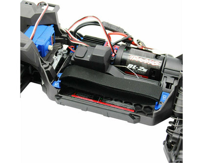 Hot Racing Tall Battery Flex Strap Hold-Down Set for Traxxas® Mini Maxx®