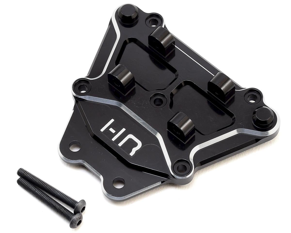 Hot Racing Arrma Nero Aluminum Front/Rear Bumper Mounting Plate (Black)