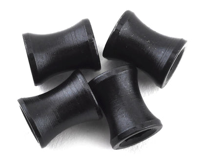 Hot Racing Steel M4 Wheel Barrel Nut Fastener (Black) (4)