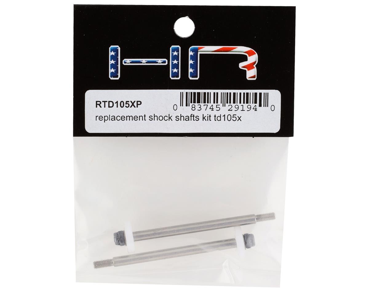 Hot Racing TD105X06 57mm Shock Shaft & Piston Set (2)
