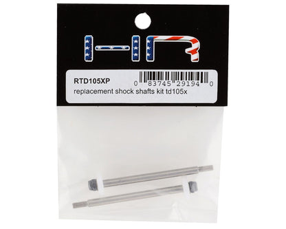 Hot Racing TD105X06 57mm Shock Shaft & Piston Set (2)