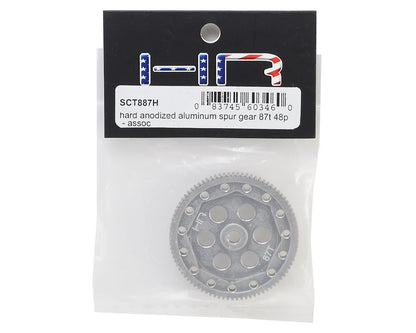 Hot Racing Associated 48P Aluminum Spur Gear (87T)