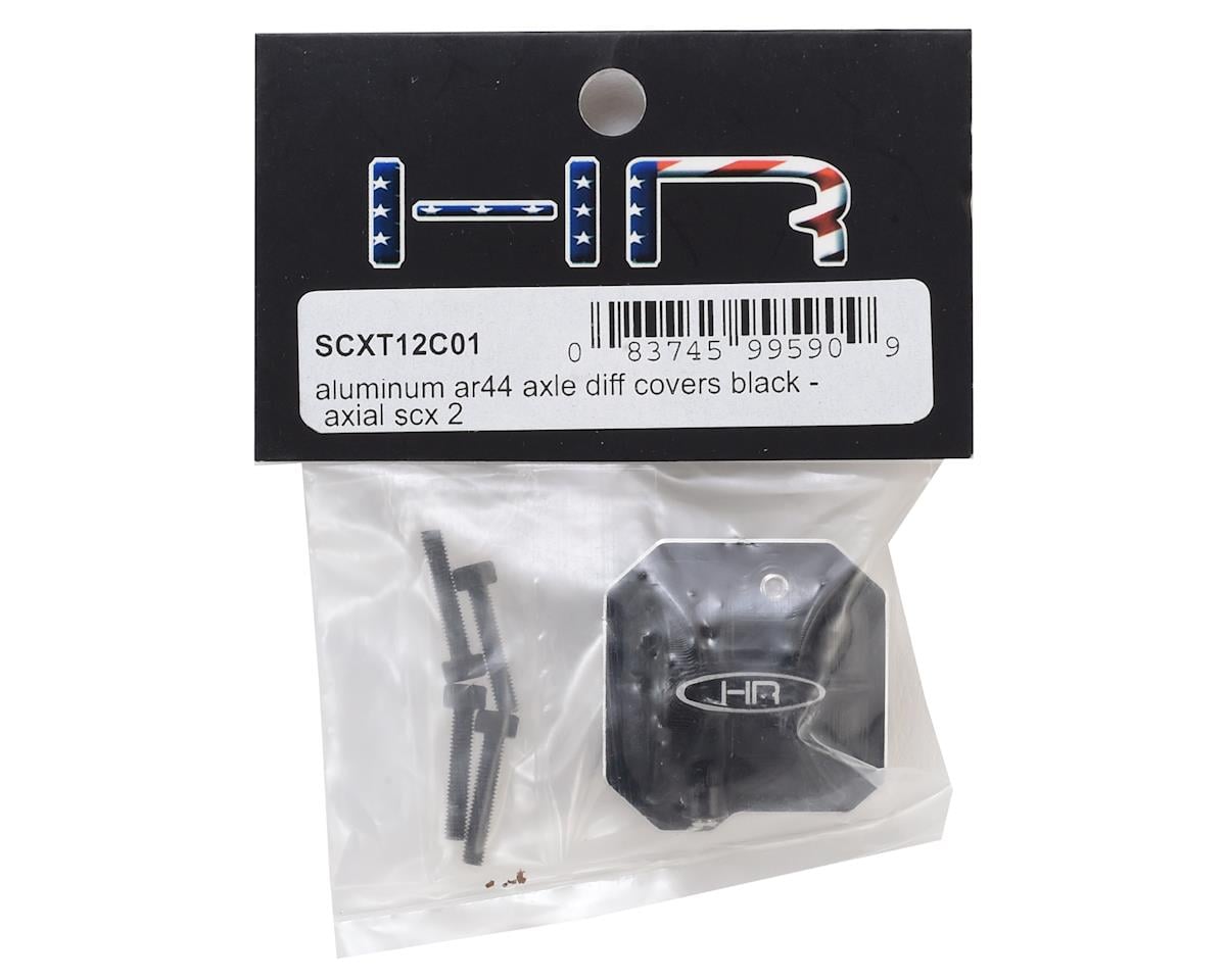 Hot Racing Axial SCX10 II Aluminum AR44 Axle Diff Cover (Black)