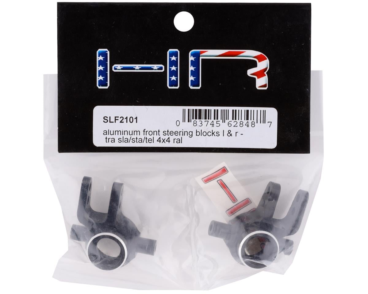 Hot Racing Heavy Duty Steering Knuckles for Traxxas Slash 4x4 (Black) (2)