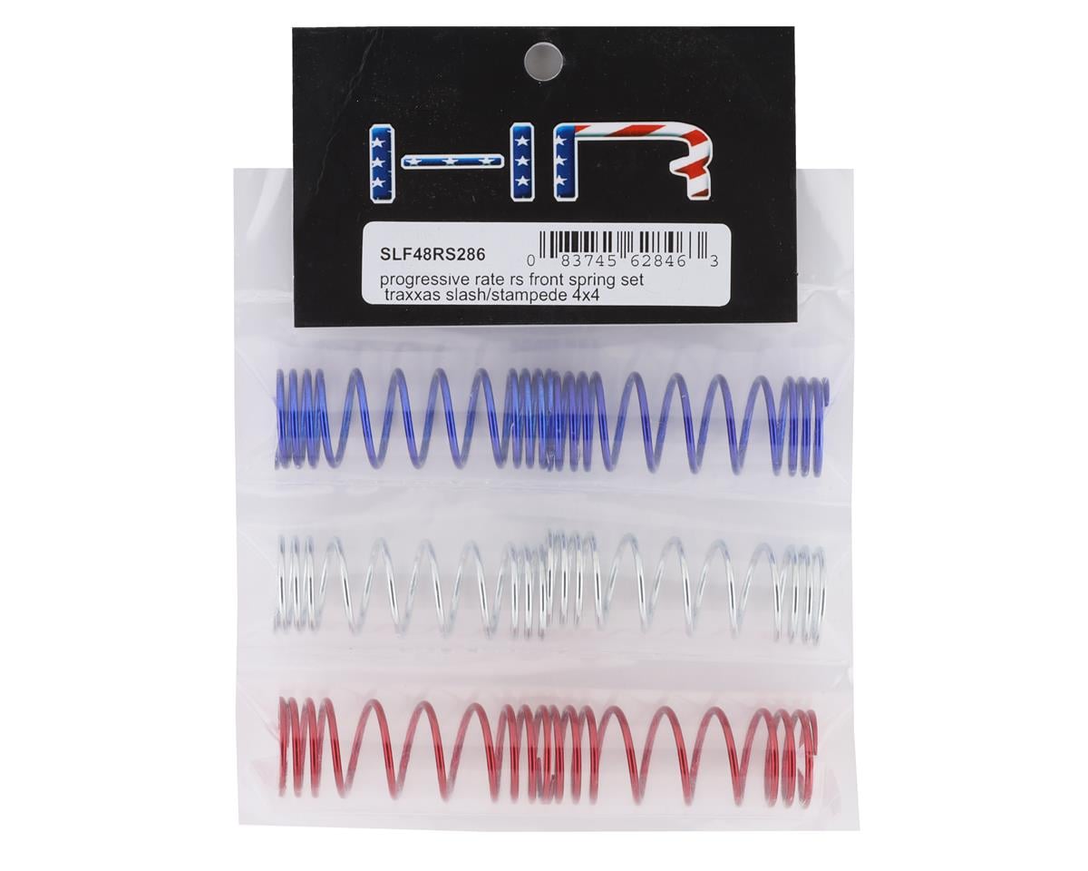 Hot Racing Progressive Rate Front Spring Set for Traxxas Slash 4x4