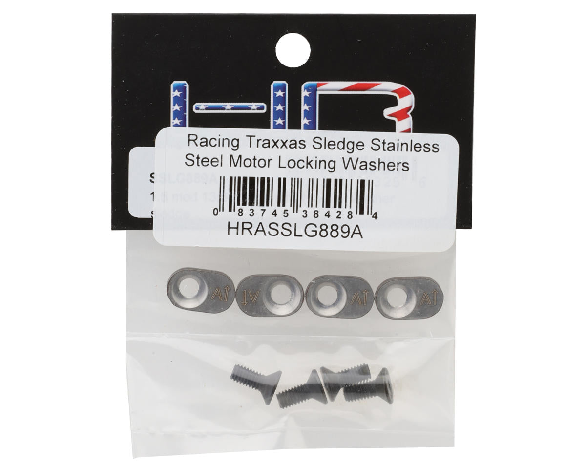 Hot Racing Stainless Steel Motor Locking Washers for Traxxas Sledge