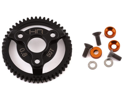 Hot Racing 32P Steel Spur Gear for Traxxas Bandit/Stampede (Orange) (50T)