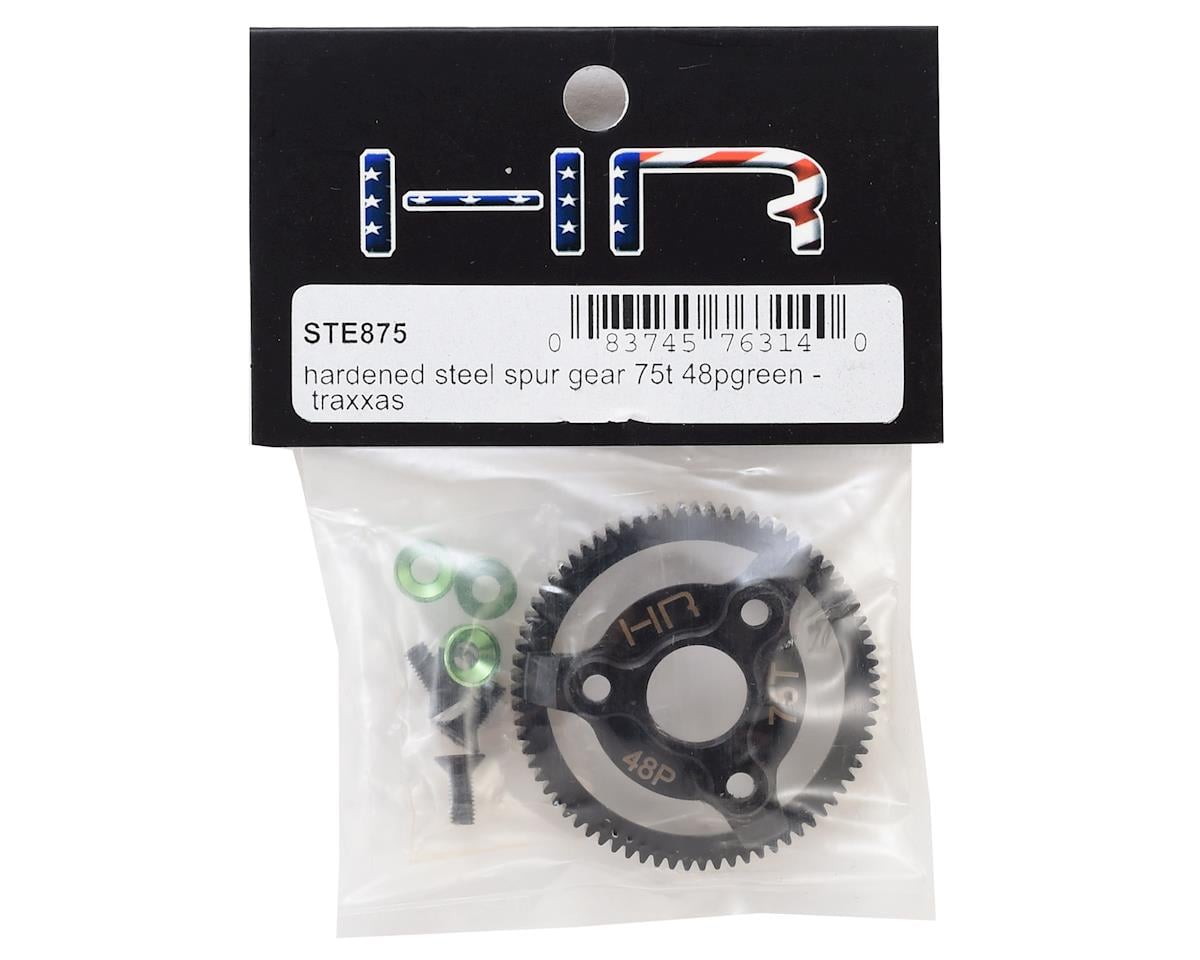 Hot Racing 48P Hardened Steel Spur Gear for Traxxas 2WD (75T)