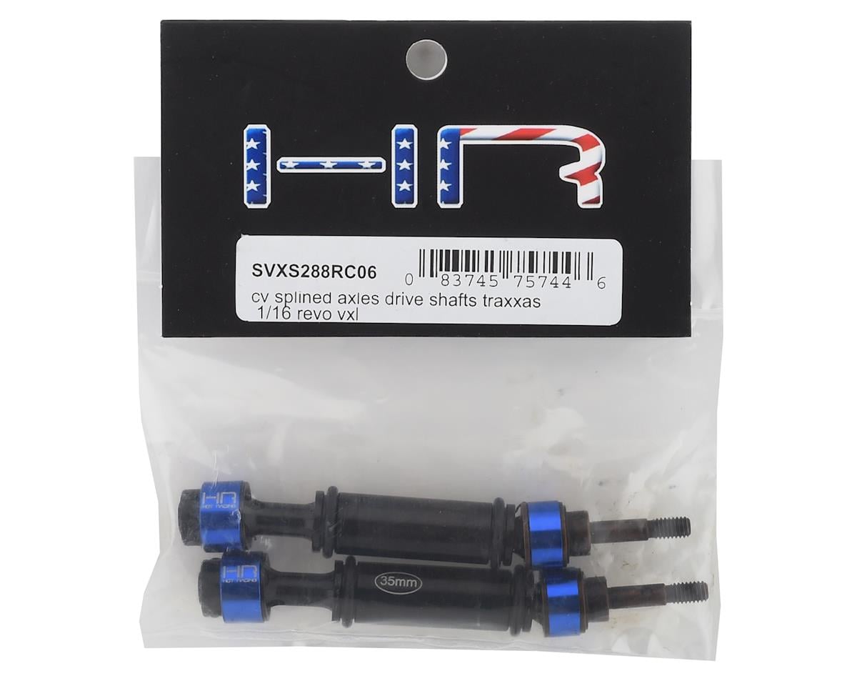 Hot Racing CV Splined Axle Drive Shafts for Traxxas 1/16 Revo VXL