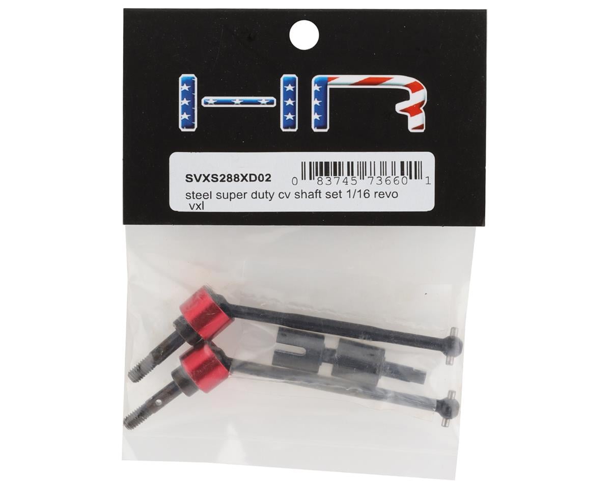 Hot Racing Steel Super Duty CV Shaft Set for Traxxas 1/16 Revo VXL