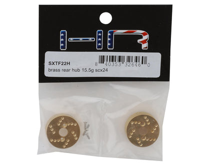 Hot Racing Axial SCX24 Brass Rear Hub (2) (31g)