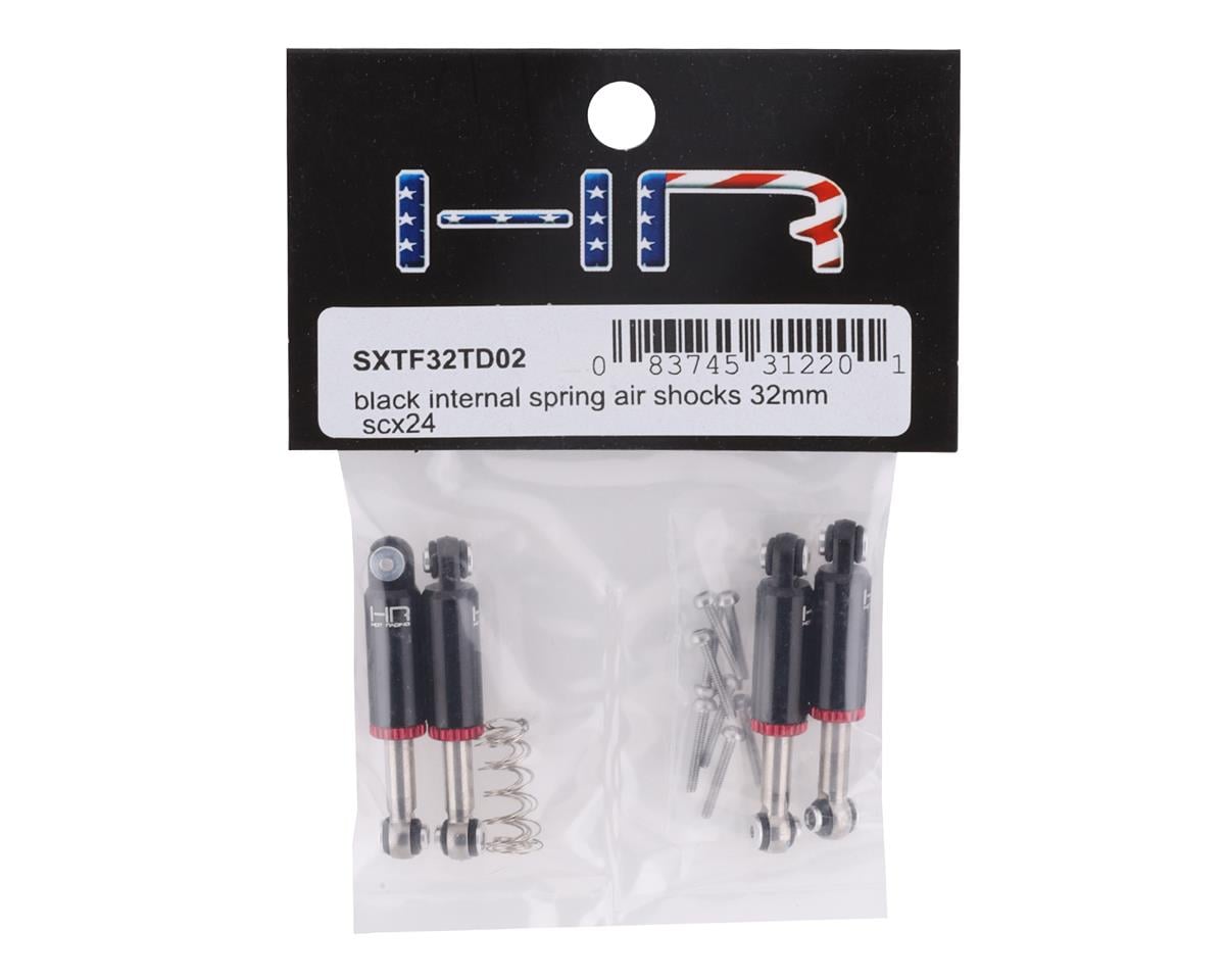 Hot Racing Axial SCX24 32mm Internal Spring Air Shocks (Black)