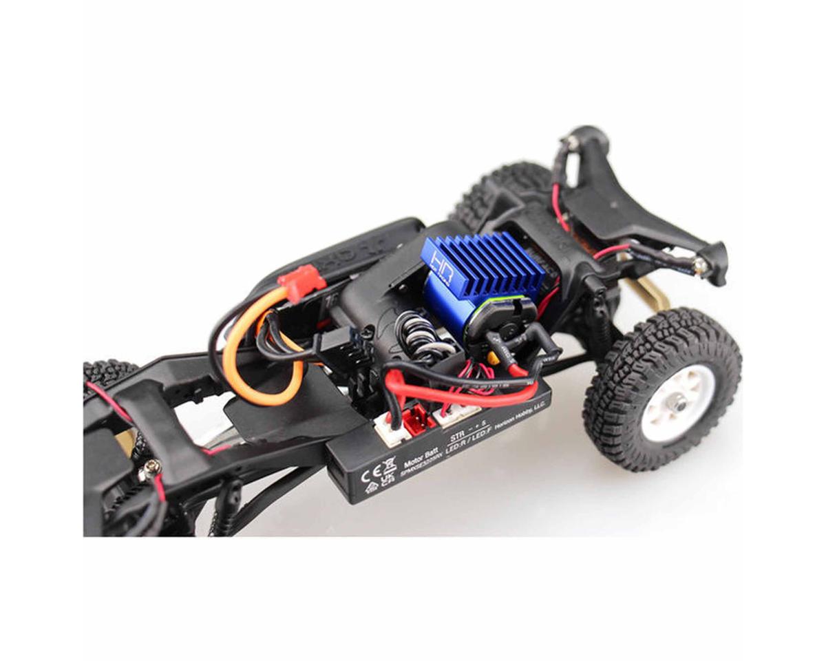Hot Racing Axial SCX24/SCX30 030 Motor Aluminum Heat Sink (Blue)