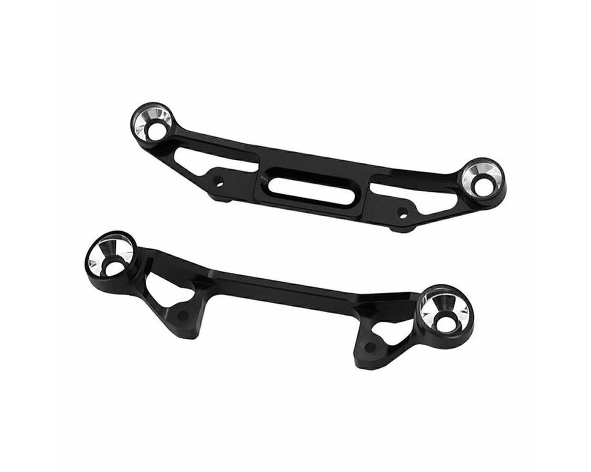 Hot Racing Axial SCX30 Bronco Aluminum LED Light Bucket/Chassis Braces Set