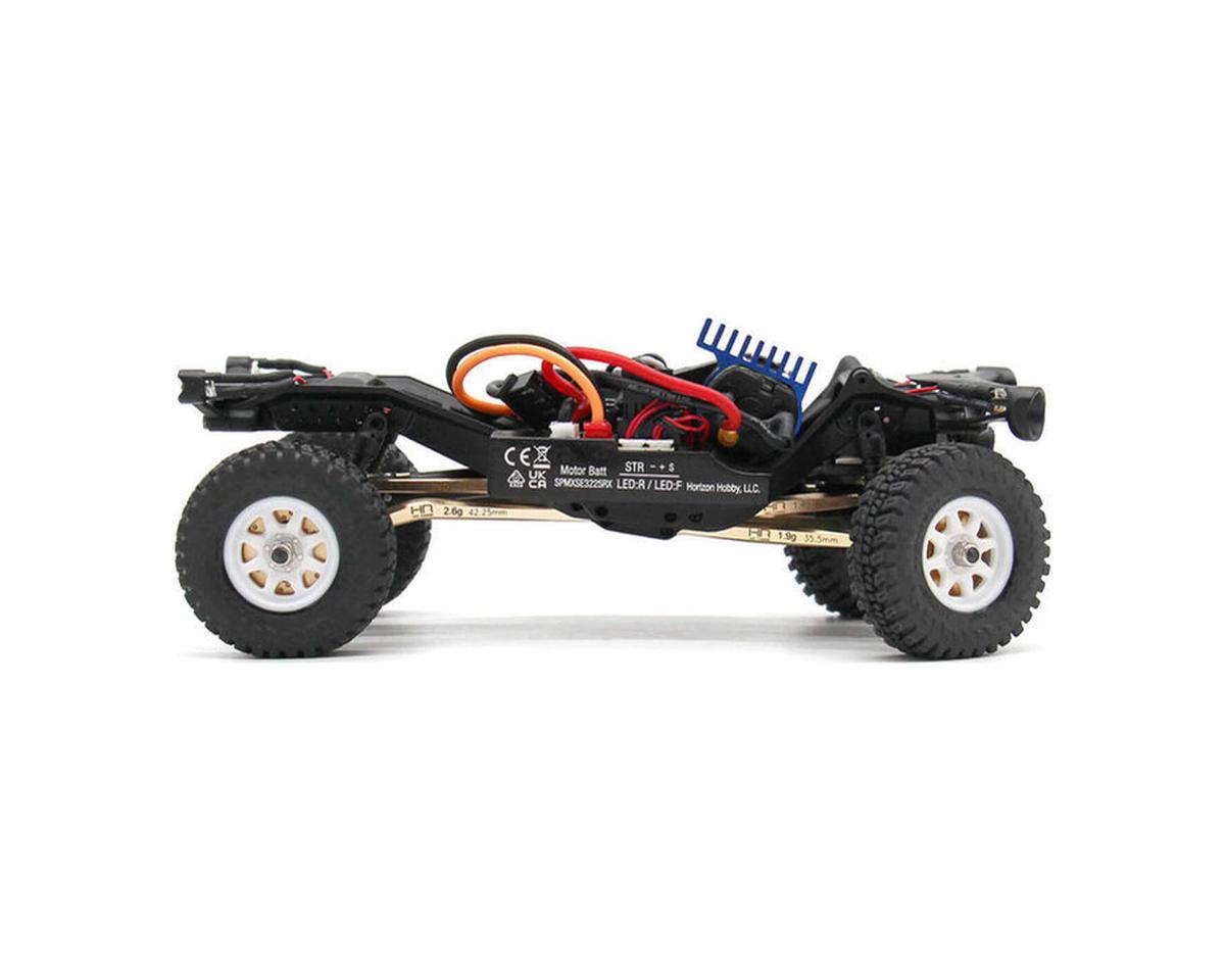 Hot Racing Axial SCX30 Brass High Clearance Suspension Links Set (Gold)