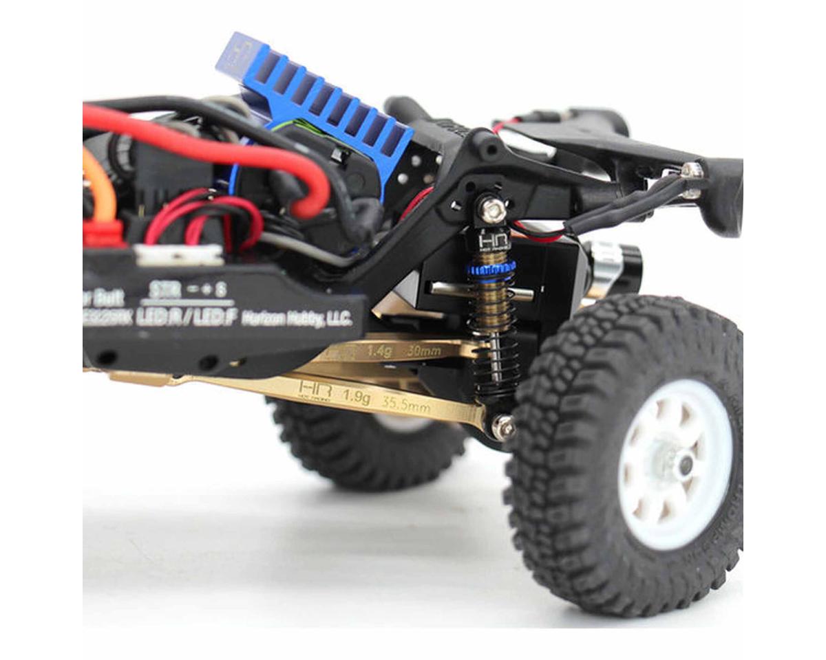 Hot Racing Axial SCX30 Brass High Clearance Suspension Links Set (Gold)
