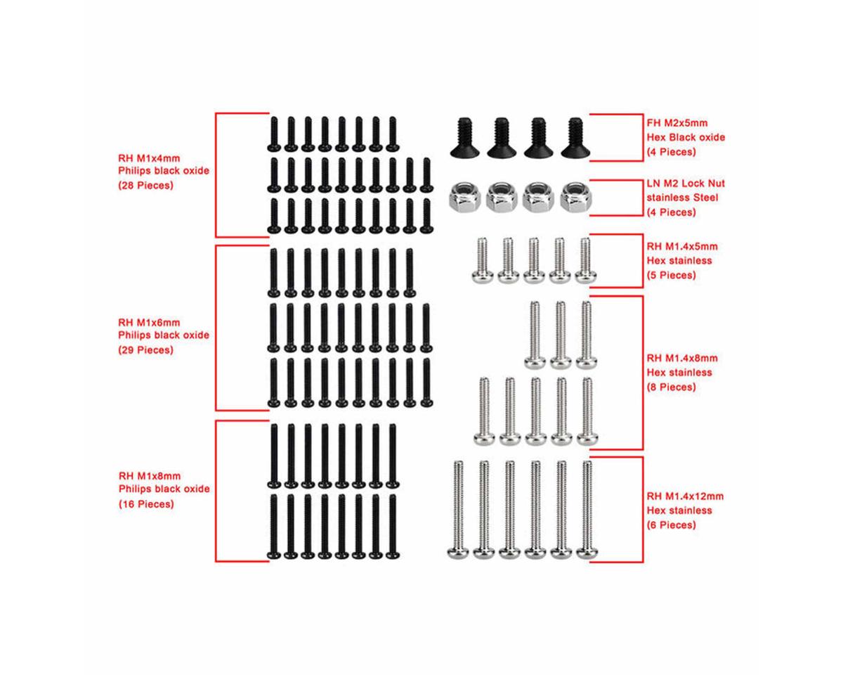 Hot Racing Axial SCX30 Steel Hardware Set (100)