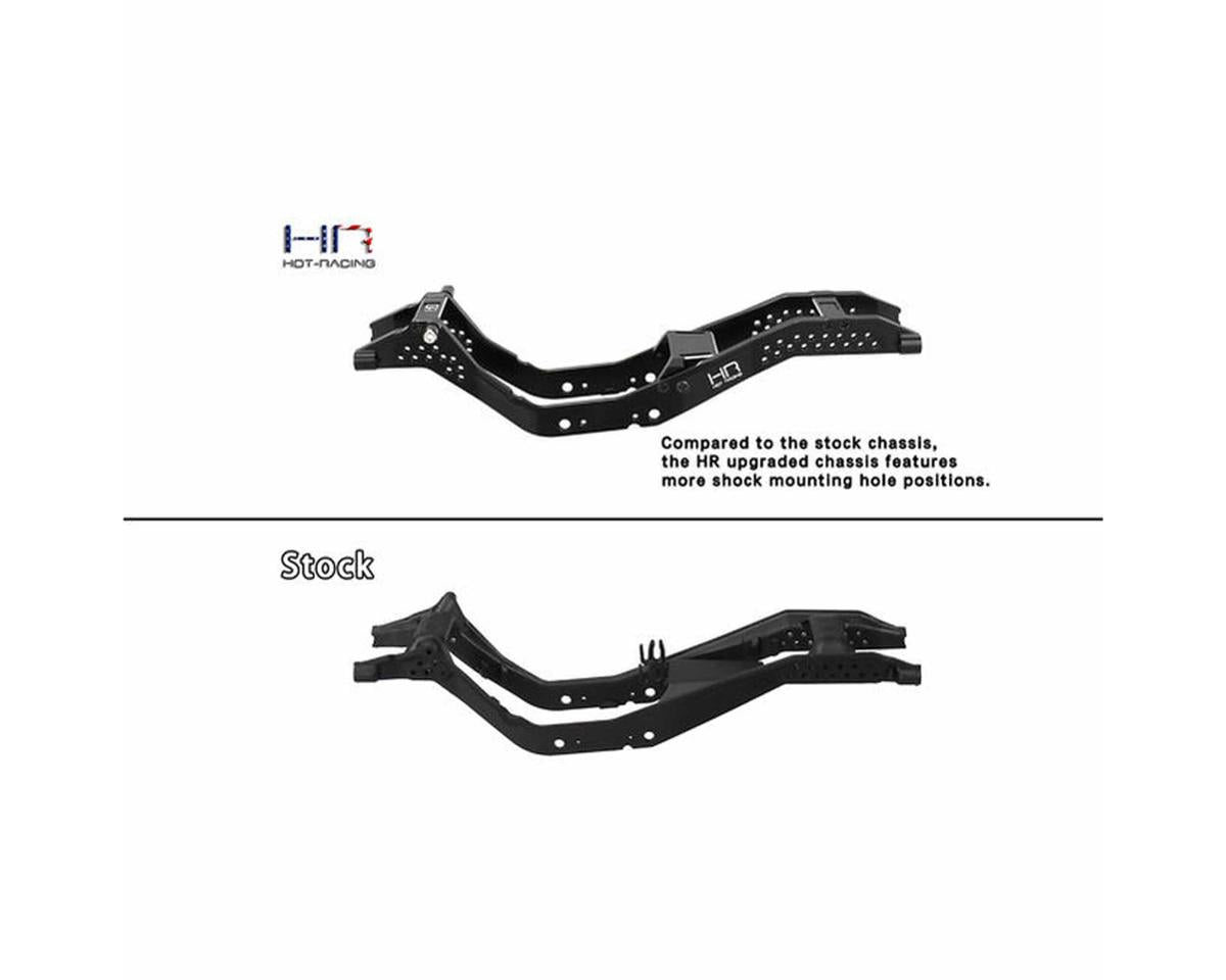 Hot Racing Axial SCX30 Aluminum Angled Chassis Rails Set