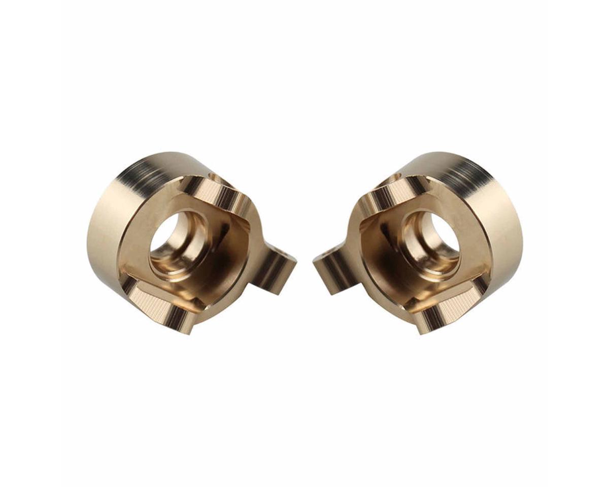 Hot Racing Axial SCX30 Brass Steering Knuckles (2) (7.6g ea)