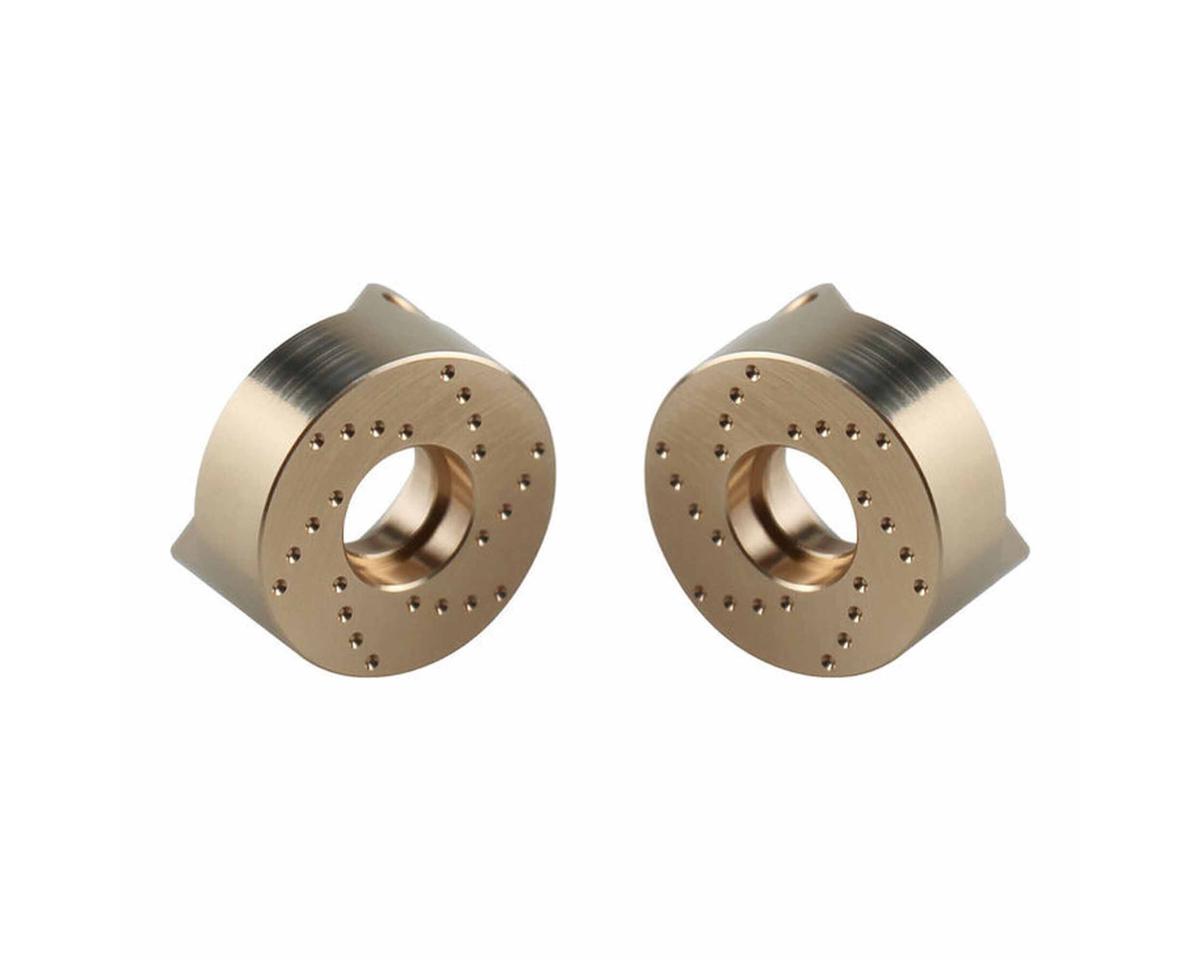 Hot Racing Axial SCX30 Brass Steering Knuckles (2) (7.6g ea)